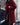 Long blue teddy coat for women, designed for winter fashion, shown in a red wine color and XL size, highlighting details such as the overcoat style, full sleeves, and cozy material.