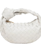 Luxurious designer black braided leather hobo handbag in style 2, featuring a unique woven texture and metallic accents, perfect as a fashionable accessory.