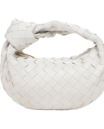 Luxurious designer black braided leather hobo handbag in style 2, featuring a unique woven texture and metallic accents, perfect as a fashionable accessory.