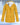 Yellow women's winter parka with a fur-lined hood, featuring a waterproof design and insulated material, available in size 4XL.