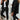 Women's Casual Blazer Black Jogger Suit - Trendy Lightweight Workwear in black, size XL, featuring a blazer and jogger pants set, displayed on a model with a white dress shirt, showcasing the outfit's fit and style.